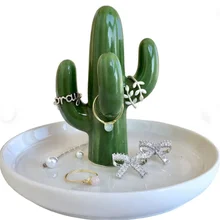 Cactus/Aloe Shape Ring Holder Dish Ceramic Succulent for Jewelry Organizer Display Home Decor Festival Gifts for Mom Wife Girls
Cactus/Aloe Shape Ring Holder Dish Ceramic Succulent for Jewelry Organizer Display Home Decor Festival Gifts for Mom Wife Girls