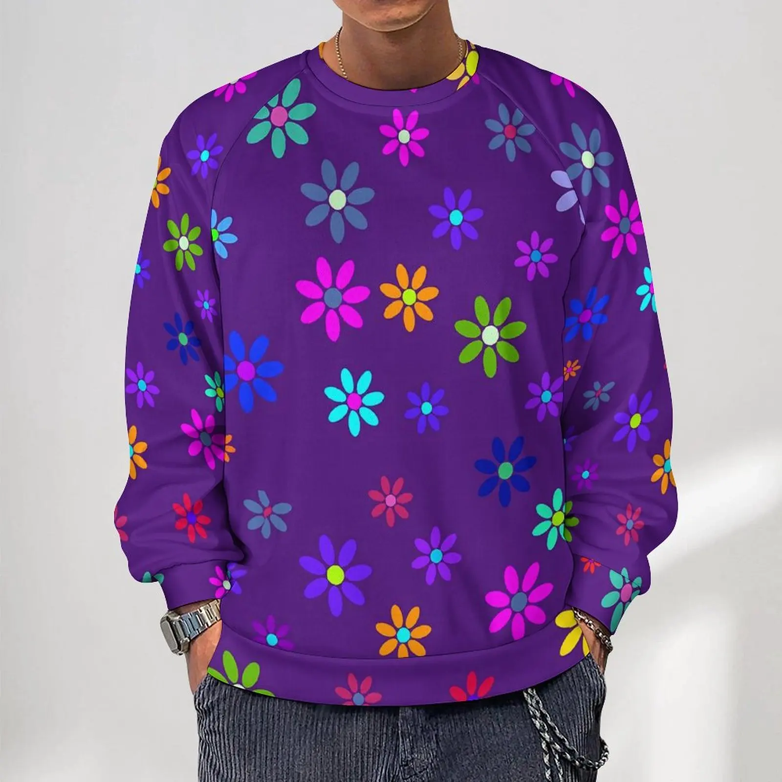 Flower Power Casual Sweatshirts Colorful Floral Retro O Neck Hoodies Winter Long Sleeve Streetwear Oversized Hoodie Gift Idea
Flower Power Casual Sweatshirts Colorful Floral Retro O Neck Hoodies Winter Long Sleeve Streetwear Oversized Hoodie Gift Idea