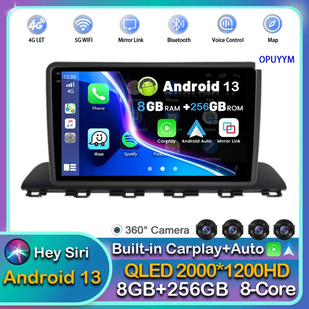 

Android 13 Carplay Auto For Hyundai HB20 2019 2020 2021 2022 Car Radio Multimedia Player Navigation Stereo WiFi+4G Head Unit DPS