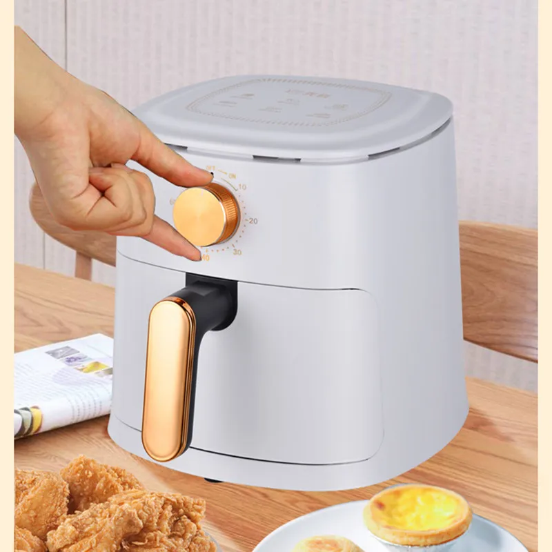 

4L No Oil Mini Electric Air Fryer Household Air Fryer Oil Free Deep Fryer Multifunction Health Fryer