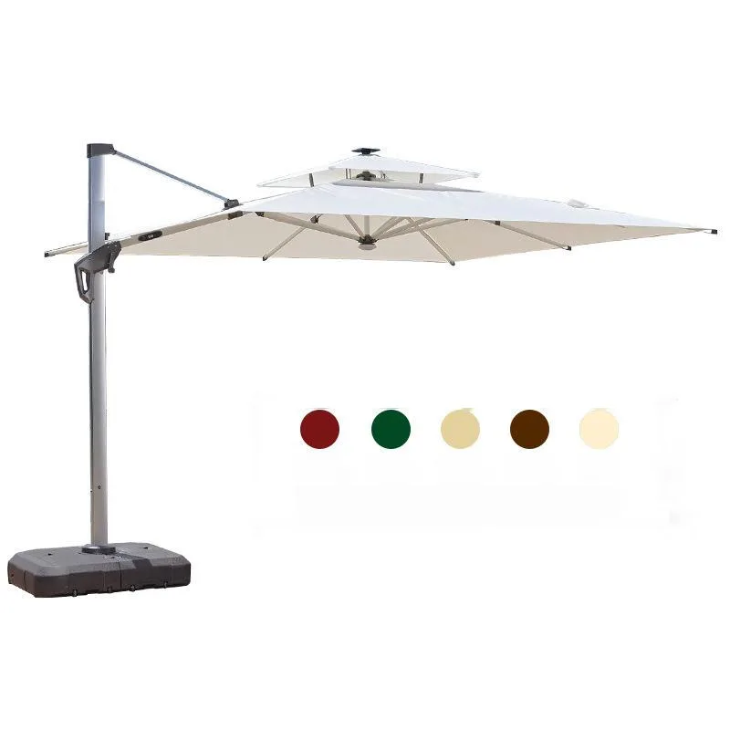 Hot Sales Courtyard Parasol Big Garden Patio Leisure Beach Parasol Base Outdoor Cafe Umbrella With Led
Hot Sales Courtyard Parasol Big Garden Patio Leisure Beach Parasol Base Outdoor Cafe Umbrella With Led