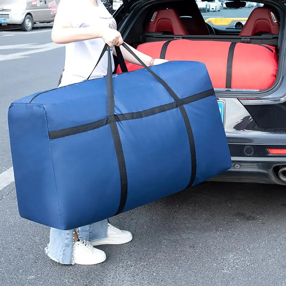 Oxford Cloth Storage Bag Capacity Water-proof Storage Bag with Strong Handle for Quilts Blankets Clothes for Home for Moving
Oxford Cloth Storage Bag Capacity Water-proof Storage Bag with Strong Handle for Quilts Blankets Clothes for Home for Moving