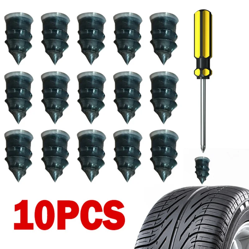 10pcs Vacuum Tyre Repair Nail Tubeless Tire Repair Tool For Bike Motorcycle Car Scooter Repair Tire Film Nail
10pcs Vacuum Tyre Repair Nail Tubeless Tire Repair Tool For Bike Motorcycle Car Scooter Repair Tire Film Nail