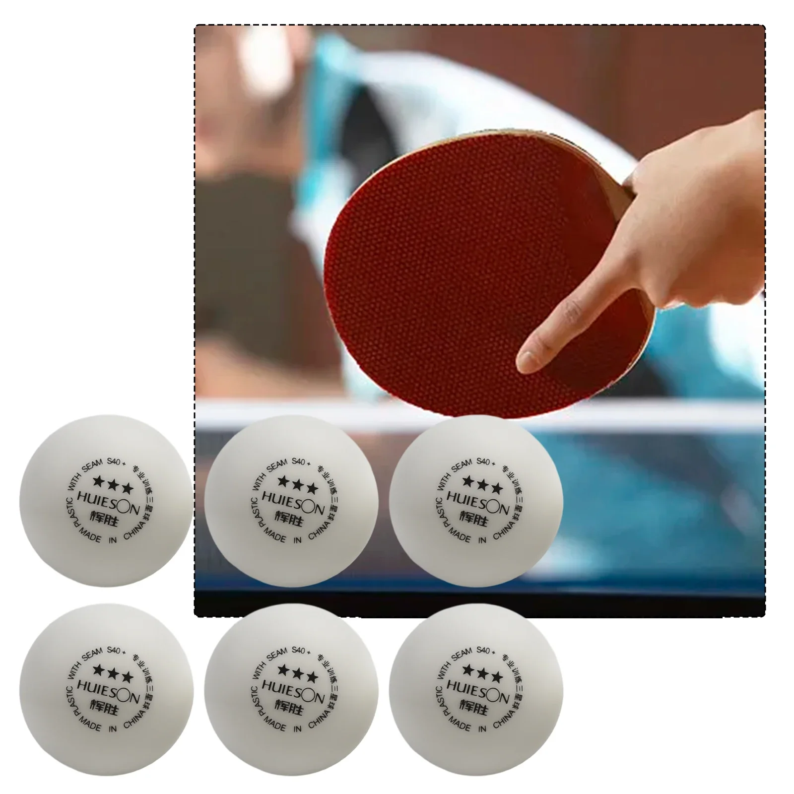 2018 6pcs New Balls Table Tennis Training White 3 Star Advanced Professional Sports Tournaments D40+mm Kit Lot
2018 6pcs New Balls Table Tennis Training White 3 Star Advanced Professional Sports Tournaments D40+mm Kit Lot