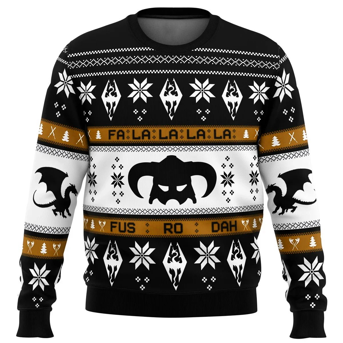 Skyrim Fusrodah Ugly Christmas sweater Gift Santa pullover men's 3D sweatshirt and top fall and winter clothing
Skyrim Fusrodah Ugly Christmas sweater Gift Santa pullover men's 3D sweatshirt and top fall and winter clothing