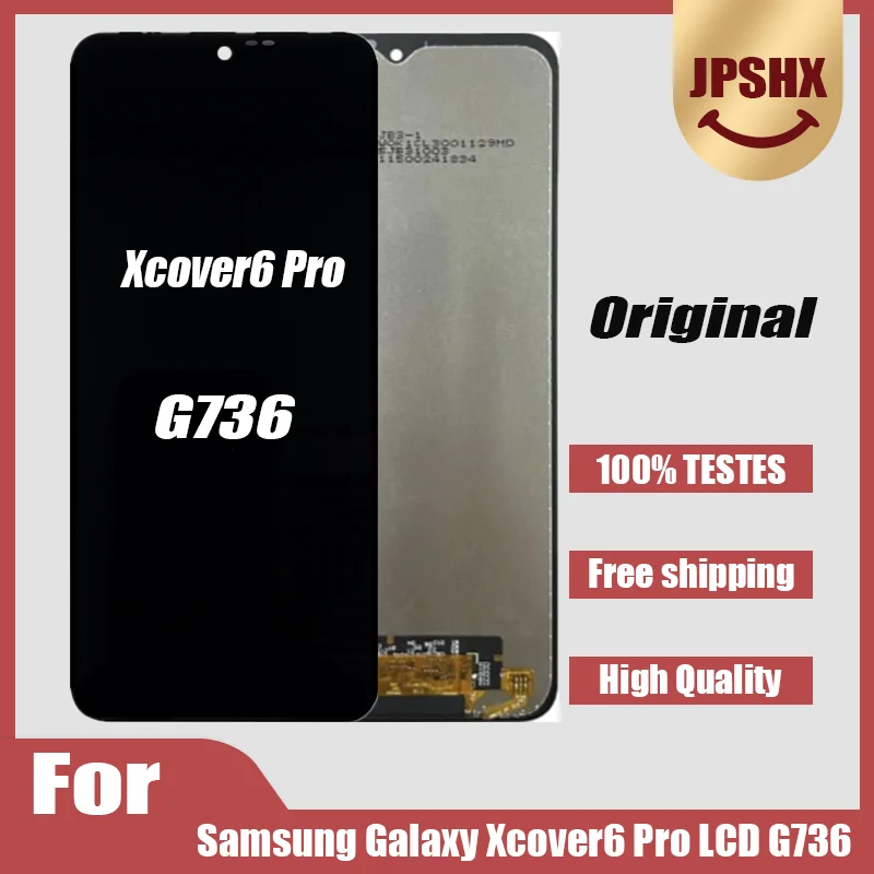 6.6“ Original Display For Samsung Galaxy Xcover6 Pro LCD G736 Display Touch Screen Digitizer For Xcover 6 Pro LCD No Frame
6.6“ Original Display For Samsung Galaxy Xcover6 Pro LCD G736 Display Touch Screen Digitizer For Xcover 6 Pro LCD No Frame