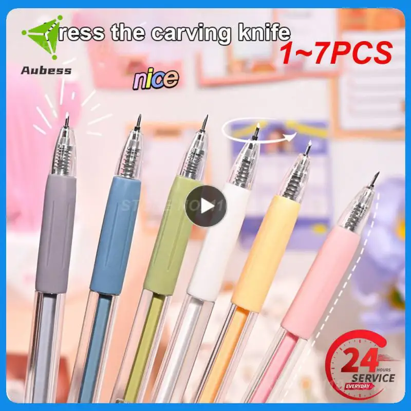 1~7PCS style Kawaii Art Utility Knife Pen Knife Cut Scrapbooking Cutting Tool Express Box Knife School Supplies Craft
1~7PCS style Kawaii Art Utility Knife Pen Knife Cut Scrapbooking Cutting Tool Express Box Knife School Supplies Craft