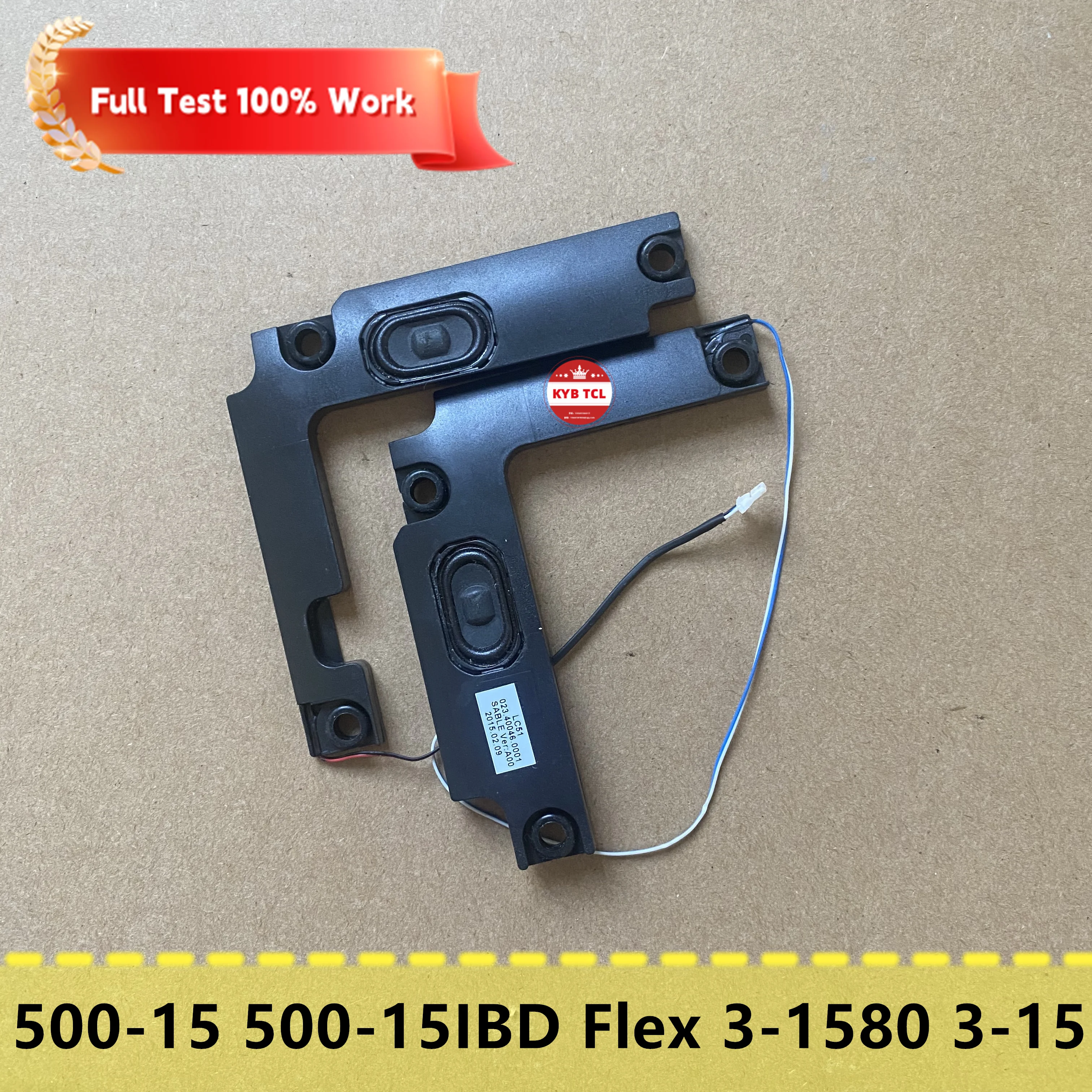 Для ноутбука Lenovo Yoga 500-15 500-15IBD Flex 3-1580 Flex 3-15 Внутренние Динамики левая и правая для ноутбука 023.40046.0001
Для ноутбука Lenovo Yoga 500-15 500-15IBD Flex 3-1580 Flex 3-15 Внутренние Динамики левая и правая для ноутбука 023.40046.0001