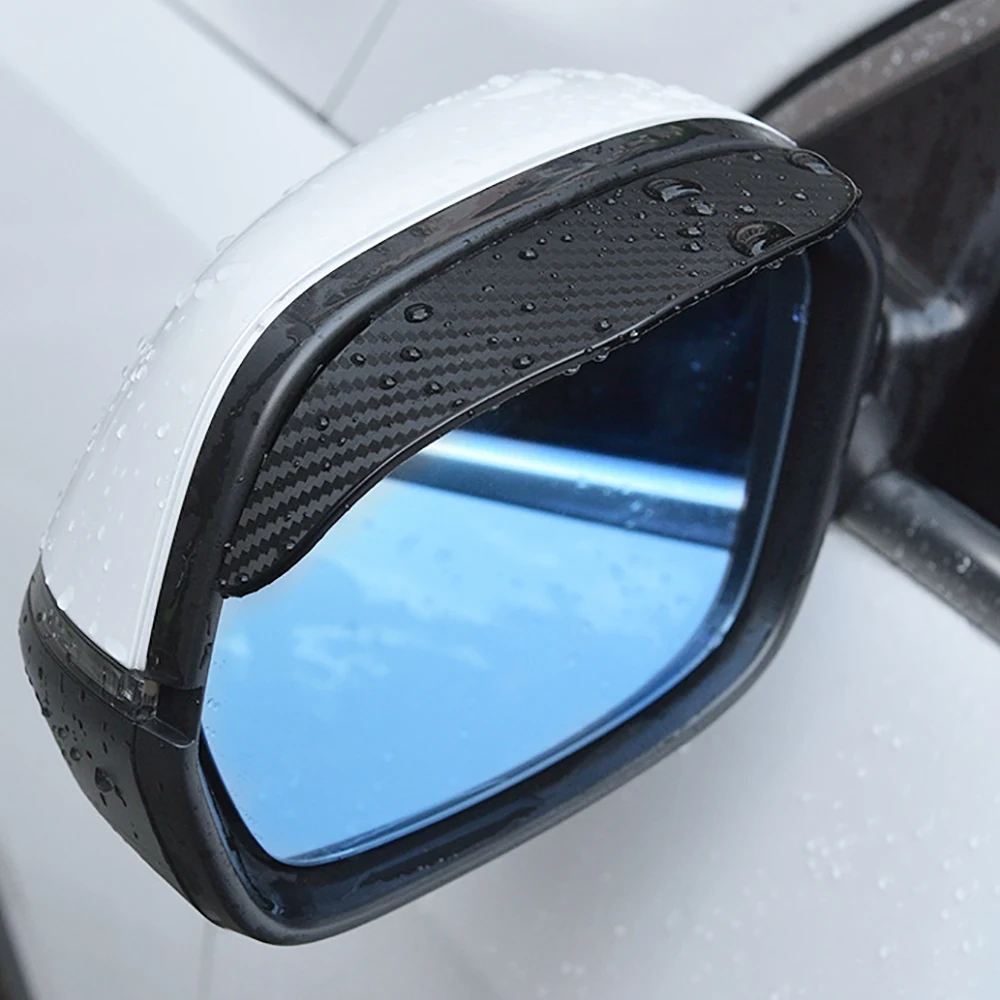 A Pair Car Rearview Mirror Rain Eyebrow Visor Carbon Fiber Car Rearview Side Snow Sun Visor Rain Cover Car Mirror Accessories
A Pair Car Rearview Mirror Rain Eyebrow Visor Carbon Fiber Car Rearview Side Snow Sun Visor Rain Cover Car Mirror Accessories