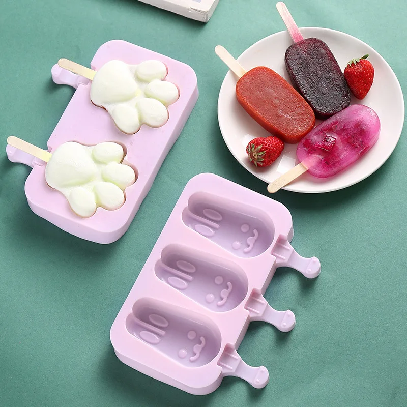 Covered Ice Cream Silicone Mold Cartoon Ice Cream Popsicle Silicone Grinder DIY Popsicle Mold Ice Cube Maker Dessert DIY Set
Covered Ice Cream Silicone Mold Cartoon Ice Cream Popsicle Silicone Grinder DIY Popsicle Mold Ice Cube Maker Dessert DIY Set