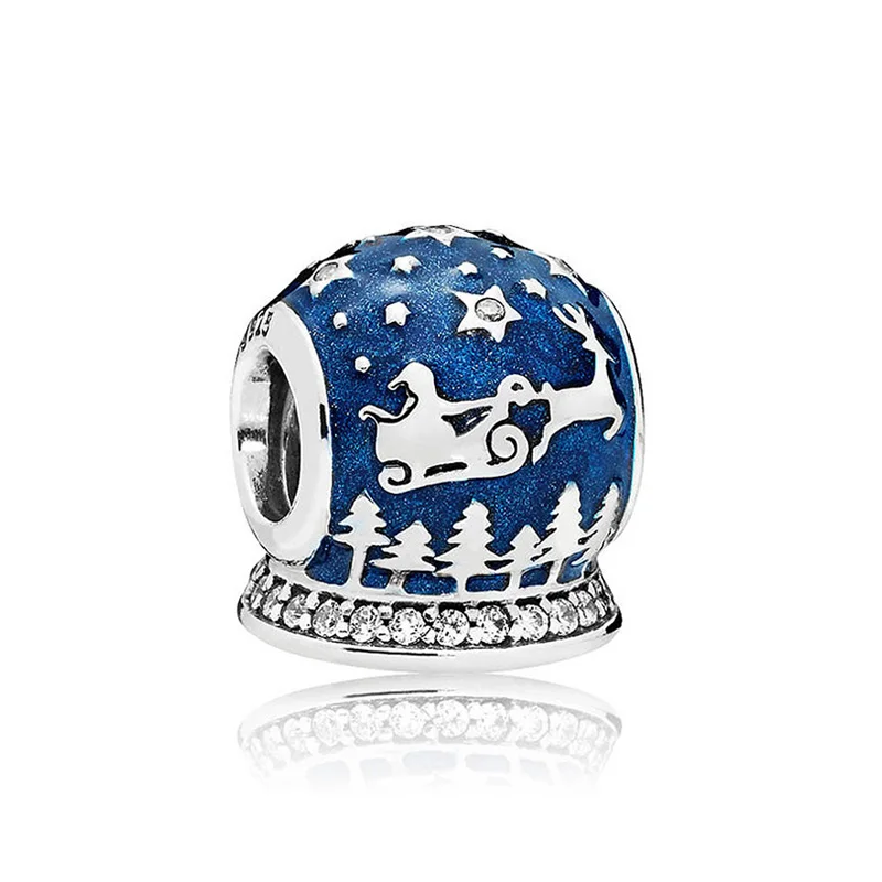 Authentic 925 Sterling Silver Bead Christmas Night Charm Fit Pandora Women Bracelet Bangle Gift DIY Jewelry
Authentic 925 Sterling Silver Bead Christmas Night Charm Fit Pandora Women Bracelet Bangle Gift DIY Jewelry