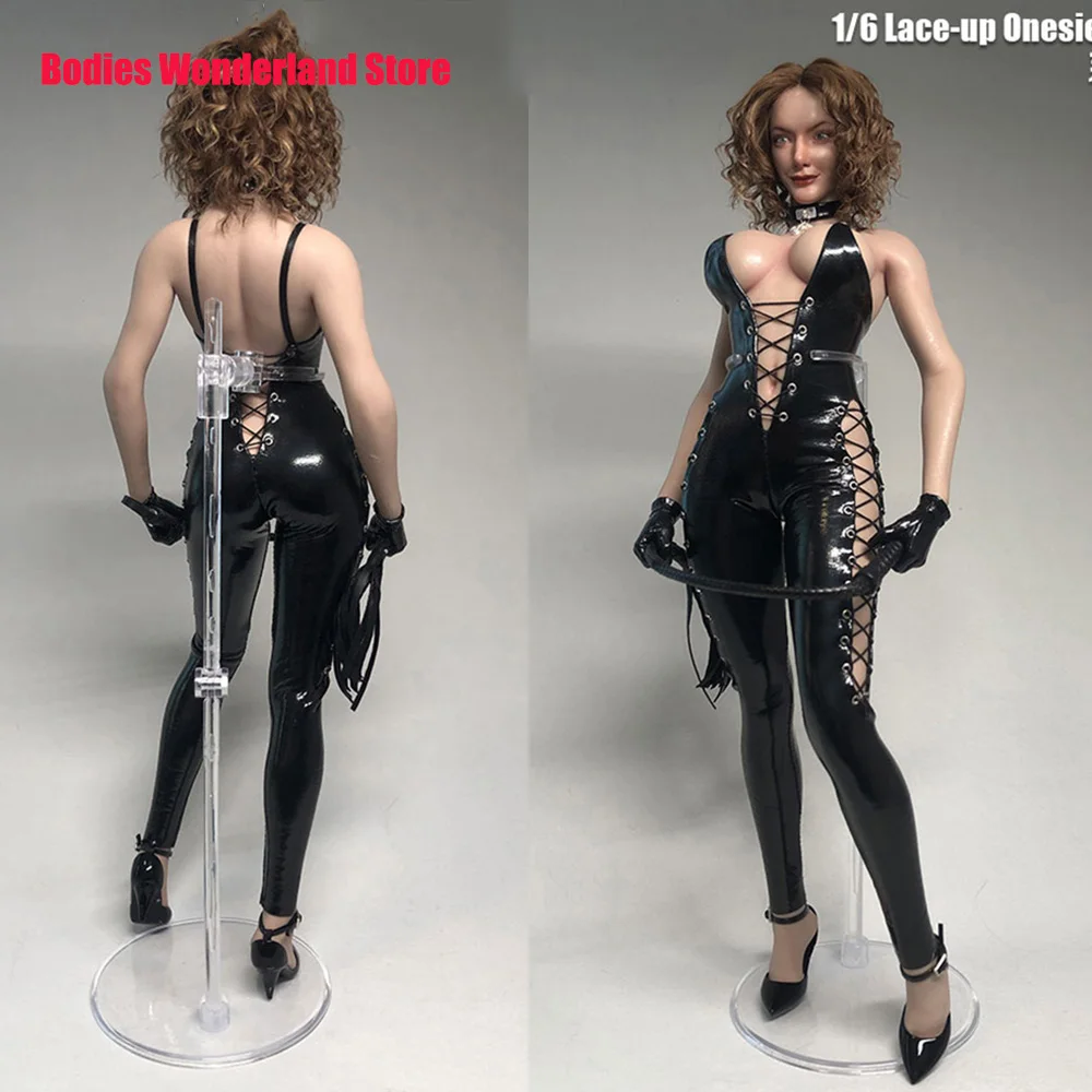JO21X-51 Black Color 1/6 Scale Female Tight Straps Lace-up Bodysuit Soldier Jumpsuit Clothes for 12 inches Fat Body
JO21X-51 Black Color 1/6 Scale Female Tight Straps Lace-up Bodysuit Soldier Jumpsuit Clothes for 12 inches Fat Body