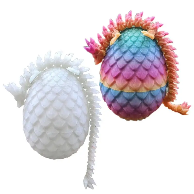 3D Printed Dragon Egg Crystal Gemstone Kids Toys Rainbow Surprise Egg Miniature Gifts Home Desktop Garden Office Decor Ornaments 
3D Printed Dragon Egg Crystal Gemstone Kids Toys Rainbow Surprise Egg Miniature Gifts Home Desktop Garden Office Decor Ornaments