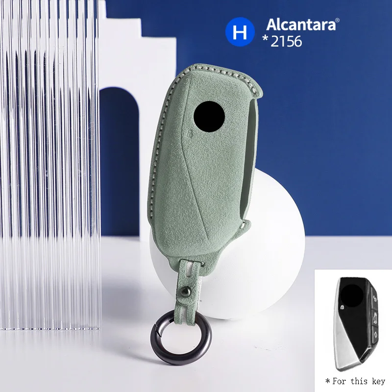 Alcantara High-quality Car Remote Key Case Cover Shell For BMW I7 X7 735i 740i G07 LCI IX I20 X1 U11 7 Series G70 G09 XM U06 G81
Alcantara High-quality Car Remote Key Case Cover Shell For BMW I7 X7 735i 740i G07 LCI IX I20 X1 U11 7 Series G70 G09 XM U06 G81
