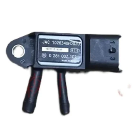 Differential Pressure Sensor 0281007102 Differential Pressure Sensor for Exhaust Gas Circulation JAC T6 T8
Differential Pressure Sensor 0281007102 Differential Pressure Sensor for Exhaust Gas Circulation JAC T6 T8
