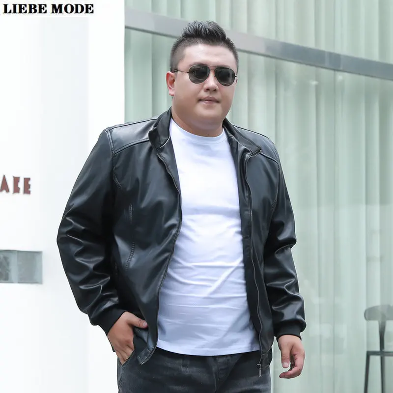 Plus Size Leather Jacket Men Stand Collar Loose Pu Leather Jacket Fashion Spring Autumn Black Brown Causal Oversize Coat 7XL 8XL
Plus Size Leather Jacket Men Stand Collar Loose Pu Leather Jacket Fashion Spring Autumn Black Brown Causal Oversize Coat 7XL 8XL