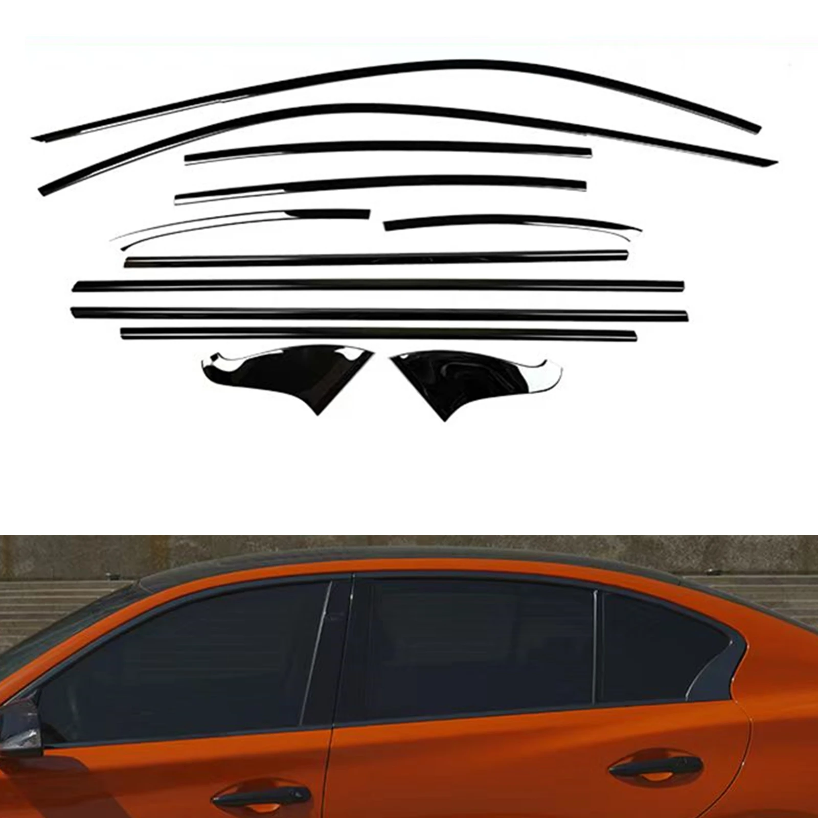 For Infiniti Q50 2014-2024 Short Axis Version Window Exterior Decorative Moulding Trim Gloss Black Weatherstrip Seal Strip
For Infiniti Q50 2014-2024 Short Axis Version Window Exterior Decorative Moulding Trim Gloss Black Weatherstrip Seal Strip