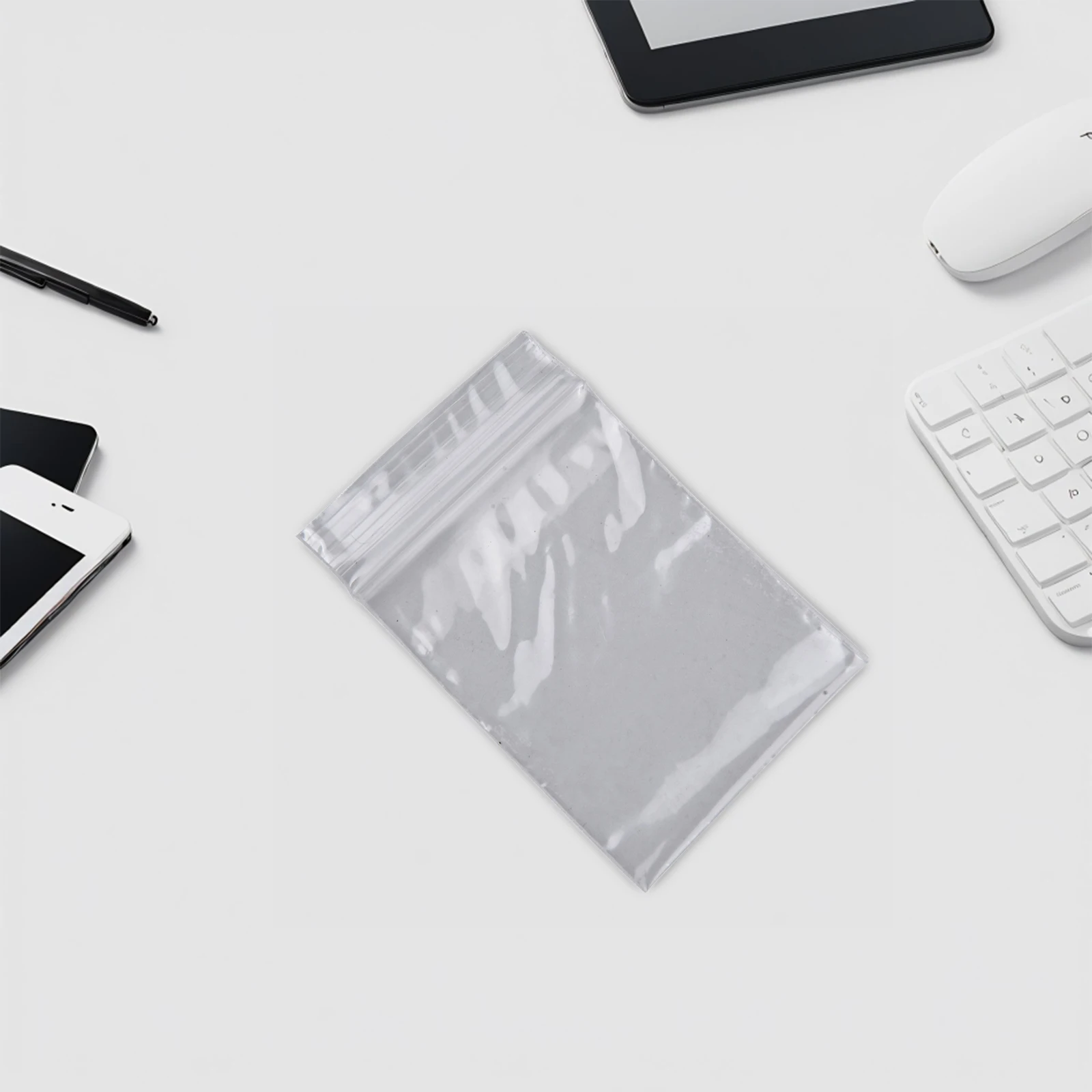 100pcs Transparent Plastic Storage Bag Resealable Storage Tools Organizer Self-sealing Bag Household Supplies 4x6cm/5x7cm/7x11cm
100pcs Transparent Plastic Storage Bag Resealable Storage Tools Organizer Self-sealing Bag Household Supplies 4x6cm/5x7cm/7x11cm