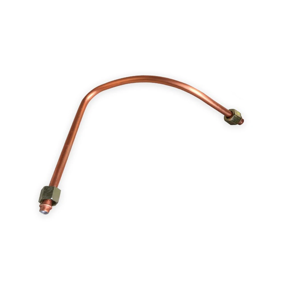

Exhaust Air Compressor Tube Copper Tone Easy To Install G3/8\" Intake Pipe 10 X 450mm/0.4\" X 17.7\"(D*L) Brand New