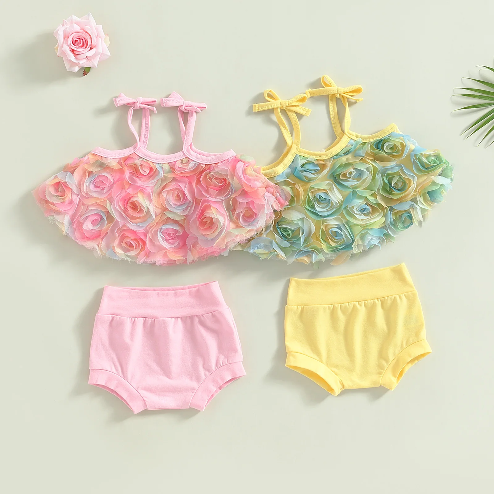 Listenwind 0-2Y Baby Girls Summer Outfit Sets Sleeveless Floral Sling Vest + Solid Color Casual Shorts
Listenwind 0-2Y Baby Girls Summer Outfit Sets Sleeveless Floral Sling Vest + Solid Color Casual Shorts