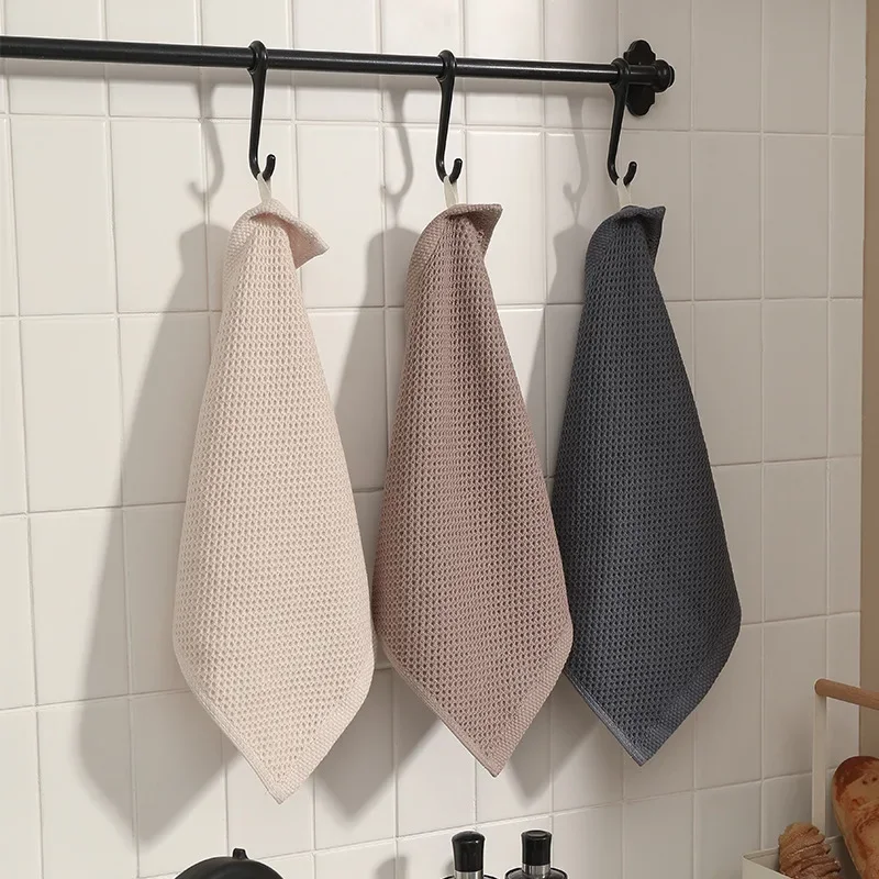 Ultra Soft Absorbent Tea Towel Waffle Weave Cotton Dish Rags Kitchen Dinner Plate Hand Towel Kitchen Accessories Cleaning Tools 
Ultra Soft Absorbent Tea Towel Waffle Weave Cotton Dish Rags Kitchen Dinner Plate Hand Towel Kitchen Accessories Cleaning Tools