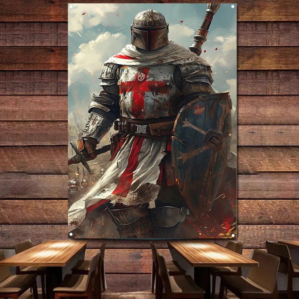 Рыцарь Templar художественные постеры полиэстер настенный баннер воин Христа настенный художественный гобелен флаг внутреннее индивидуальное украшение
Рыцарь Templar художественные постеры полиэстер настенный баннер воин Христа настенный художественный гобелен флаг внутреннее индивидуальное украшение