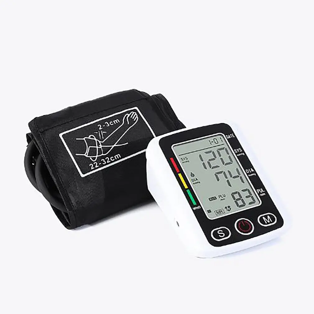 USB Medical Digital Blood Pressure Monitor With Voice Backlight Arm Sphygmomanometer Heart Rate Monitor Tensiometer BP Monitor
USB Medical Digital Blood Pressure Monitor With Voice Backlight Arm Sphygmomanometer Heart Rate Monitor Tensiometer BP Monitor