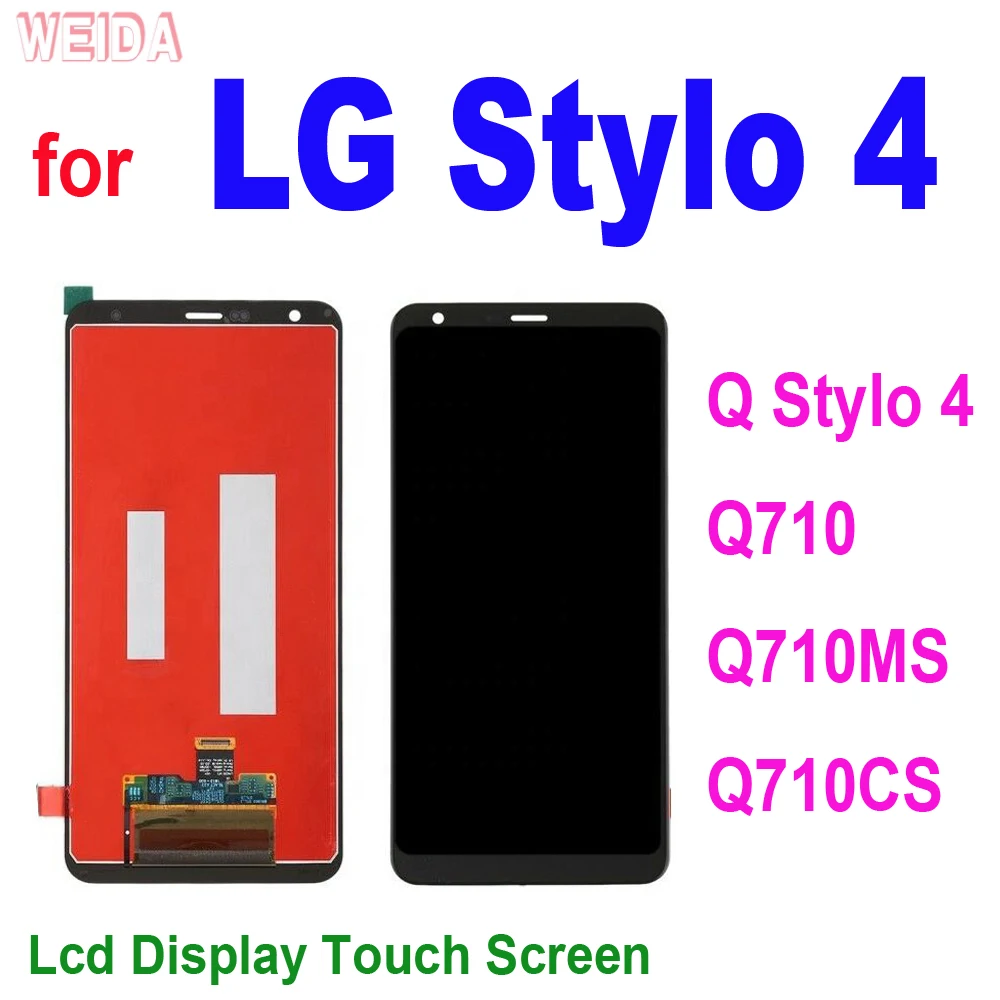 AAA+++ LCD for LG Stylo 4 / Q Stylo 4 / Q710 / Q710MS / Q710CS Lcd Display Touch Screen Digitizer Assembly for LG Stylo 4 LCD
AAA+++ LCD for LG Stylo 4 / Q Stylo 4 / Q710 / Q710MS / Q710CS Lcd Display Touch Screen Digitizer Assembly for LG Stylo 4 LCD