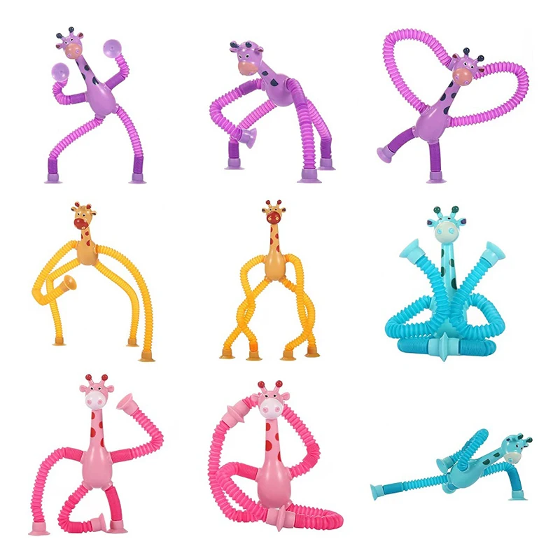 Suction Cup Baby Toys Shape Changing Giraffe Telescopic Tube Stretch Antistress Fidget Toys Kids Educational Toys for Children
Suction Cup Baby Toys Shape Changing Giraffe Telescopic Tube Stretch Antistress Fidget Toys Kids Educational Toys for Children