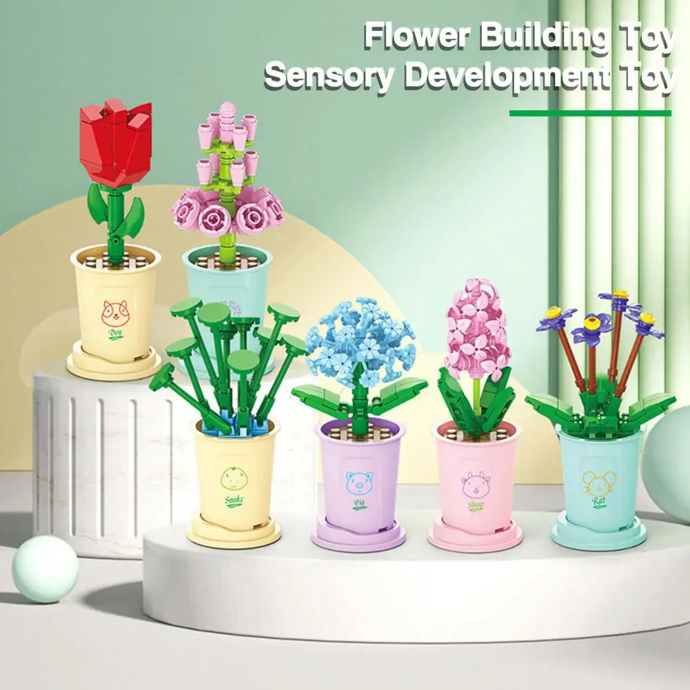 Diy Assembly Toy Diy Flower Potted Plant Building Blocks Fun Educational Toy for Boys Girls to Develop Skills Assembly
Diy Assembly Toy Diy Flower Potted Plant Building Blocks Fun Educational Toy for Boys Girls to Develop Skills Assembly