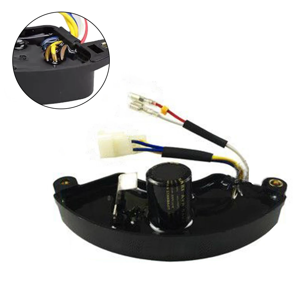 Voltage Regulator 5-6 KW Single-phase Voltage Regulator Stabilize Fits Single Phase Generators Electrical Equipment
Voltage Regulator 5-6 KW Single-phase Voltage Regulator Stabilize Fits Single Phase Generators Electrical Equipment