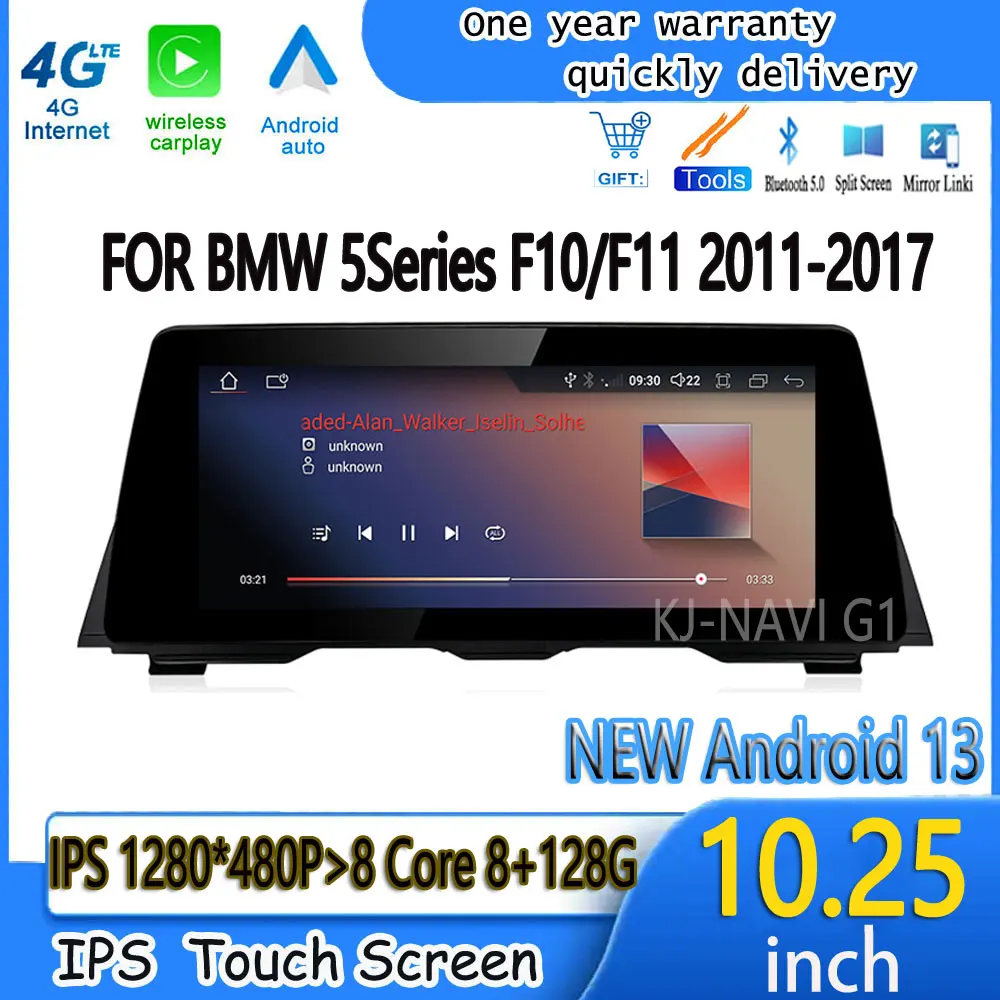 FOR BMW 5 Series F10 F11 2011-2017 Wireless Carplay GPS Navigation Multimedia Radio Player BT 4G Lte WIFI 10.25 Inche Android 13
FOR BMW 5 Series F10 F11 2011-2017 Wireless Carplay GPS Navigation Multimedia Radio Player BT 4G Lte WIFI 10.25 Inche Android 13