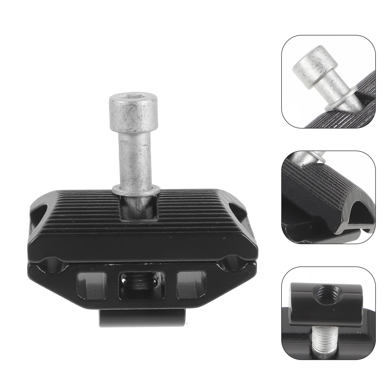 

Bicycle Seat Cushion Conversion Mountain Bike Saddle Clip Code Screw Connector Buckle Fixed Seatpost Clamp Metal Head