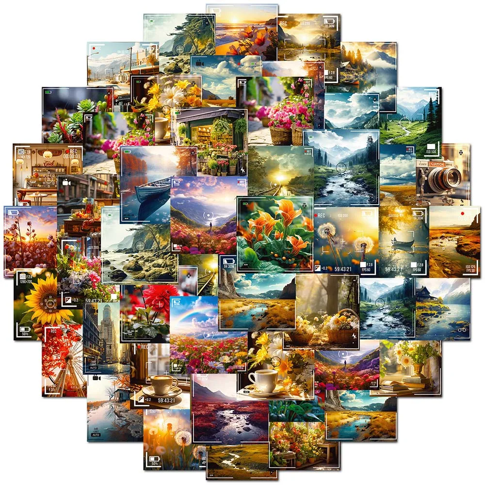 10/50Pcs Photography Art Landscape Aesthetic Varied Graffiti Stickers Scrapbooking Skateboard Car Travel Luggage DIY Comics Gift
10/50Pcs Photography Art Landscape Aesthetic Varied Graffiti Stickers Scrapbooking Skateboard Car Travel Luggage DIY Comics Gift
