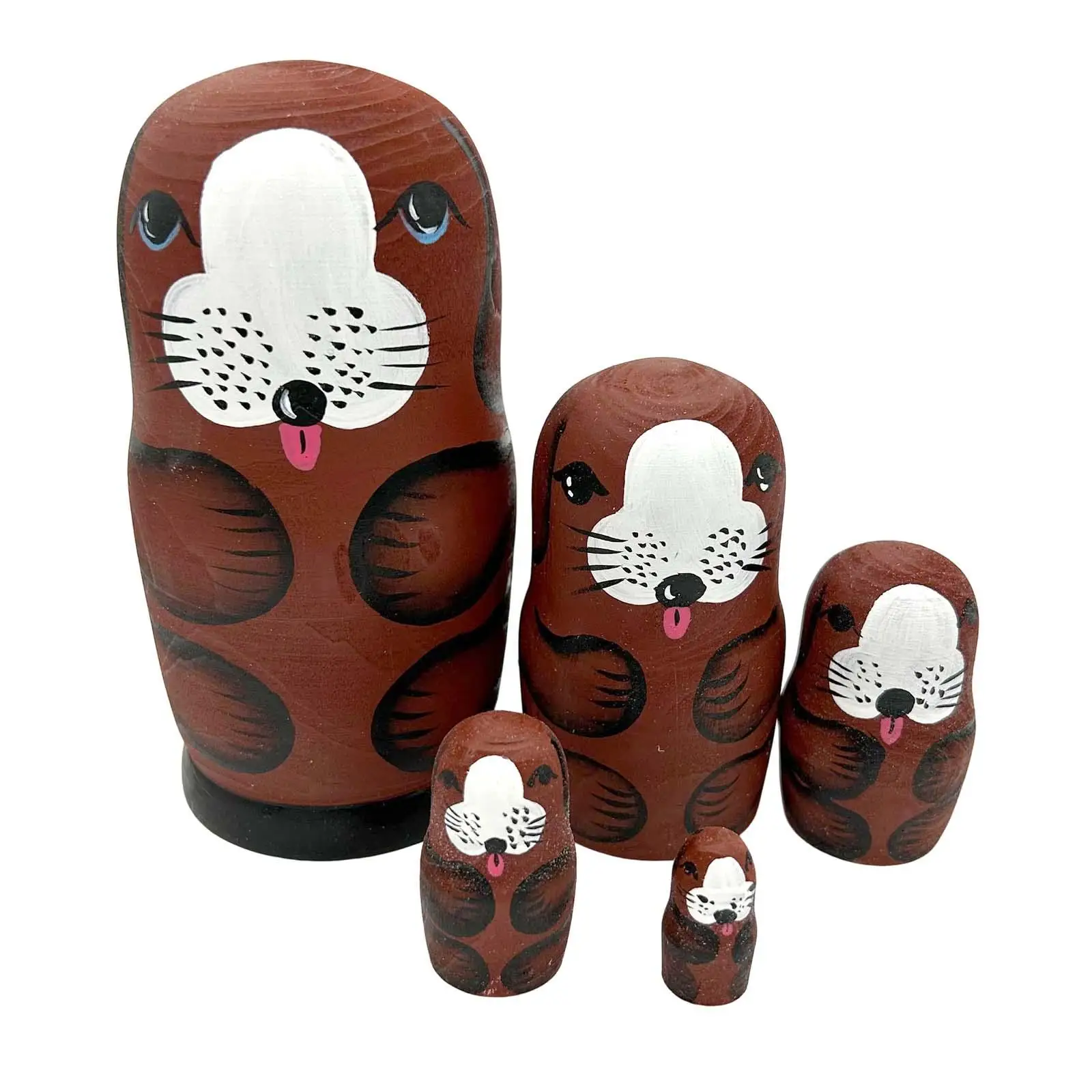 5 Pieces Russian Nesting Doll Matryoshka Stacking Dolls Wooden Russian Dolls Nesting Dolls for Home Gifts Birthday Gifts Desktop
5 Pieces Russian Nesting Doll Matryoshka Stacking Dolls Wooden Russian Dolls Nesting Dolls for Home Gifts Birthday Gifts Desktop