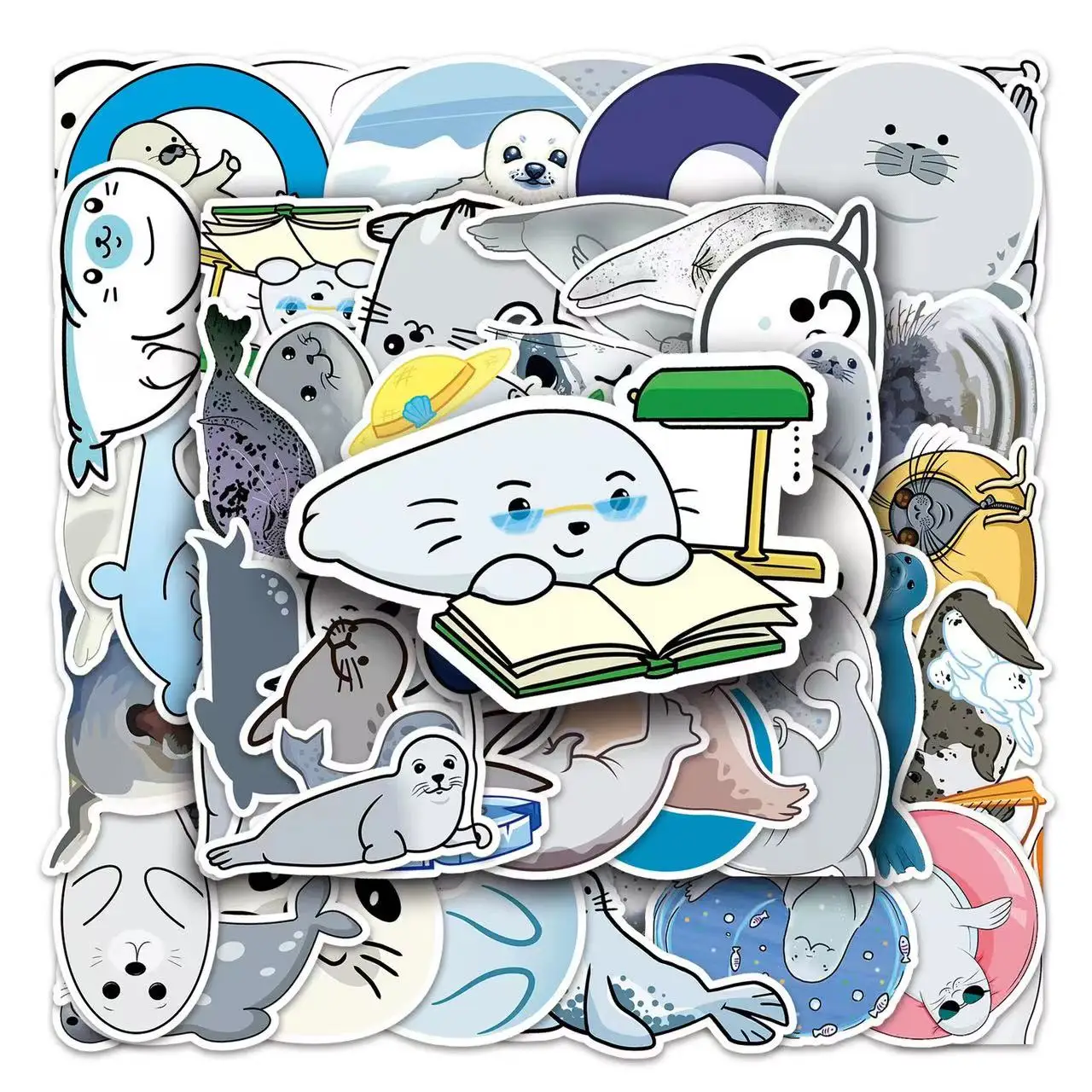 50PCS Kawaii Cute Animals Sea Otter Sticky Graffiti Sticker Aesthetic PVC Children's Decoration Sketchbook Scrapbook for Kids
50PCS Kawaii Cute Animals Sea Otter Sticky Graffiti Sticker Aesthetic PVC Children's Decoration Sketchbook Scrapbook for Kids