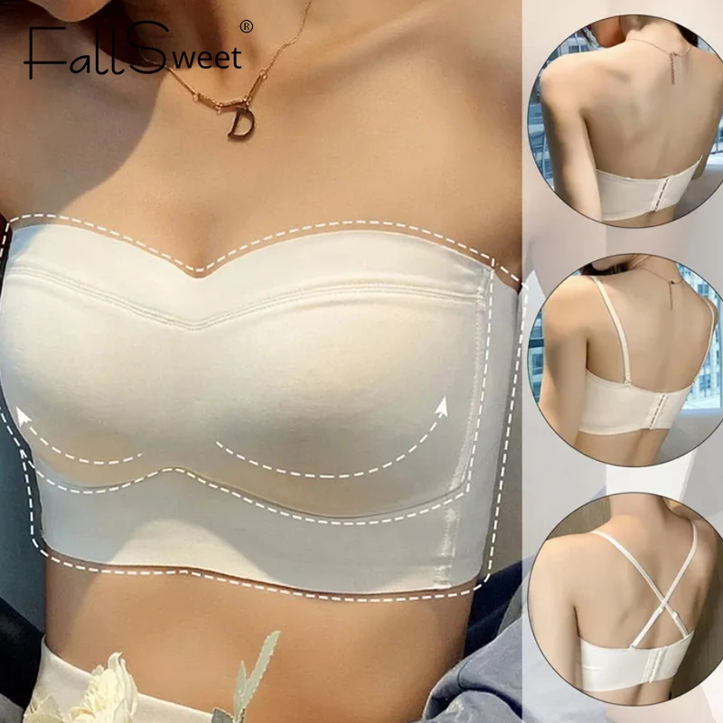 FallSweet Sexy Bralette Sealess Bra Top Women Wireless Soft Bras Thin Cup Brassiere Solid COlor Ladies Lingerie AB Cup
FallSweet Sexy Bralette Sealess Bra Top Women Wireless Soft Bras Thin Cup Brassiere Solid COlor Ladies Lingerie AB Cup