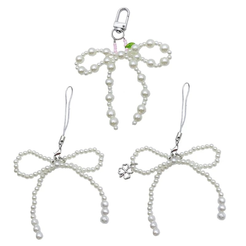Y2K Pearl Beaded Bowknot Pendant Phone Straps Backpack Charm Keys Decoration Dropship
Y2K Pearl Beaded Bowknot Pendant Phone Straps Backpack Charm Keys Decoration Dropship