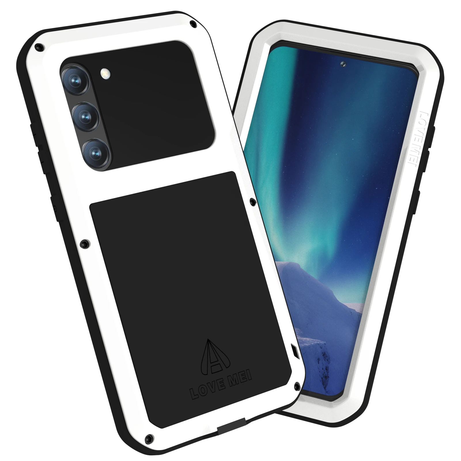 For Samsung Galaxy S23 S22 S21 Plus 5G Lovemei Aluminum Cases Metal+Gorilla Glass Heavy Duty Protection Doom Armor for S23+ S22+
For Samsung Galaxy S23 S22 S21 Plus 5G Lovemei Aluminum Cases Metal+Gorilla Glass Heavy Duty Protection Doom Armor for S23+ S22+