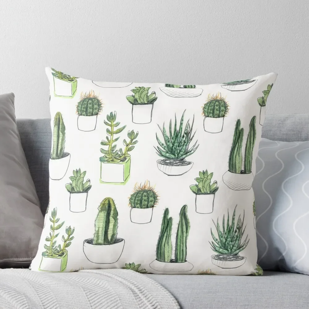 Watercolour cacti & succulents Throw Pillow Custom Cushion Pillow Cases Decorative
Watercolour cacti & succulents Throw Pillow Custom Cushion Pillow Cases Decorative
