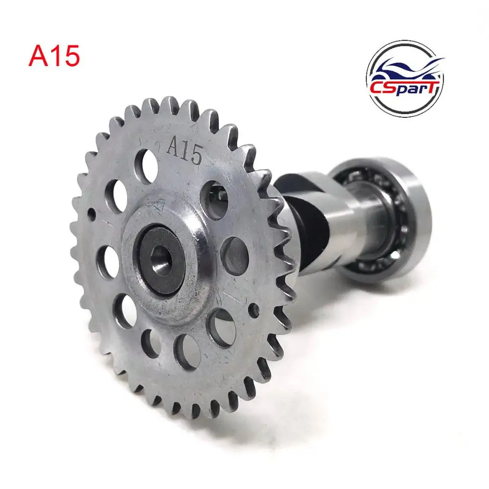 Распредвал A15 GY6 125CC 150CC 1P52QMI 1P57QMJ Baotian Jonway Baja Kazuma Kinroad ATV квадроцикл Багги карт скутер
Распредвал A15 GY6 125CC 150CC 1P52QMI 1P57QMJ Baotian Jonway Baja Kazuma Kinroad ATV квадроцикл Багги карт скутер