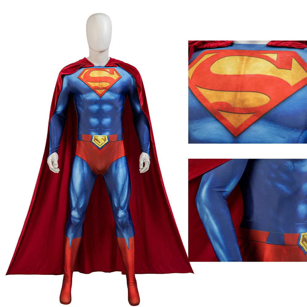 Halloween Super Hero Red Son Cosplay Costume Chinese Men's High Quality Catsuit And Cloak Zentai
Halloween Super Hero Red Son Cosplay Costume Chinese Men's High Quality Catsuit And Cloak Zentai