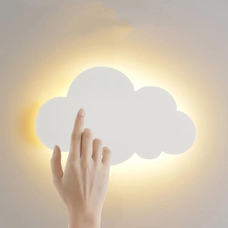 LED Cloud Touch On/Off Switch Wall Lamp Modern Living Room Girl Children's Bedroom Kids Minimalist Decoration White Dimming 3 Co
LED Cloud Touch On/Off Switch Wall Lamp Modern Living Room Girl Children's Bedroom Kids Minimalist Decoration White Dimming 3 Co