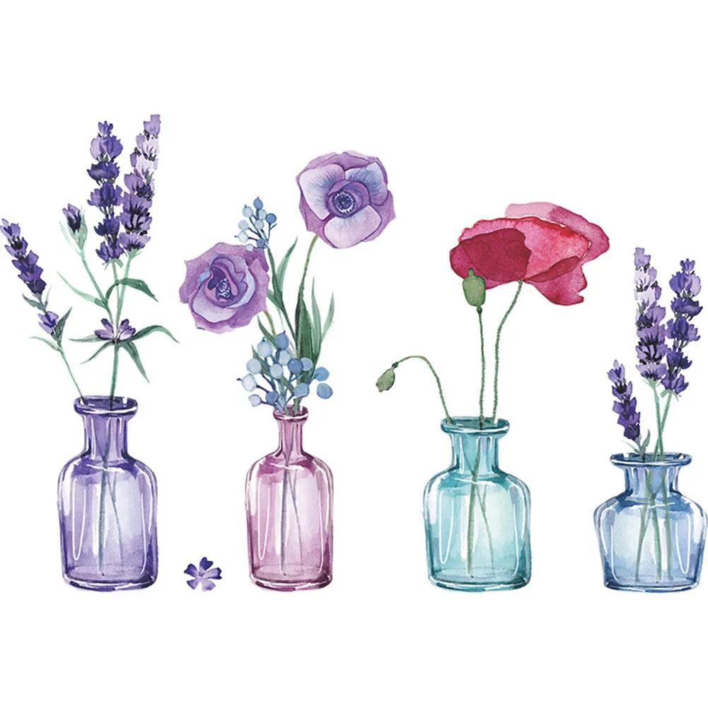 1 Set Of PVC Color Vase Lavender Self Adhesive Wall Stickers Home Living Room Decoration 30*90cm Home Décor Decals, Stickers
1 Set Of PVC Color Vase Lavender Self Adhesive Wall Stickers Home Living Room Decoration 30*90cm Home Décor Decals, Stickers