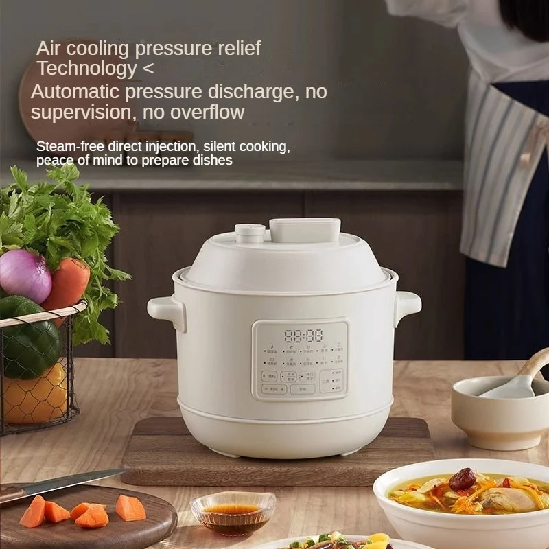 New Style 3L Electric Pressure Cooker Yogurt Fermentation Intelligent Slow Cooker Multi-function Rice Cooker for Home Use
New Style 3L Electric Pressure Cooker Yogurt Fermentation Intelligent Slow Cooker Multi-function Rice Cooker for Home Use