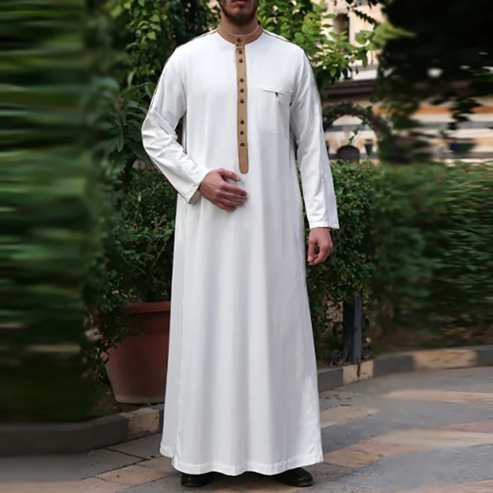 Abaya For Men White Loose Islamic Arabic Saudi Arabia Robe All Season General Middle Aged Muslim Robe Clothing Men Pakistan
Abaya For Men White Loose Islamic Arabic Saudi Arabia Robe All Season General Middle Aged Muslim Robe Clothing Men Pakistan