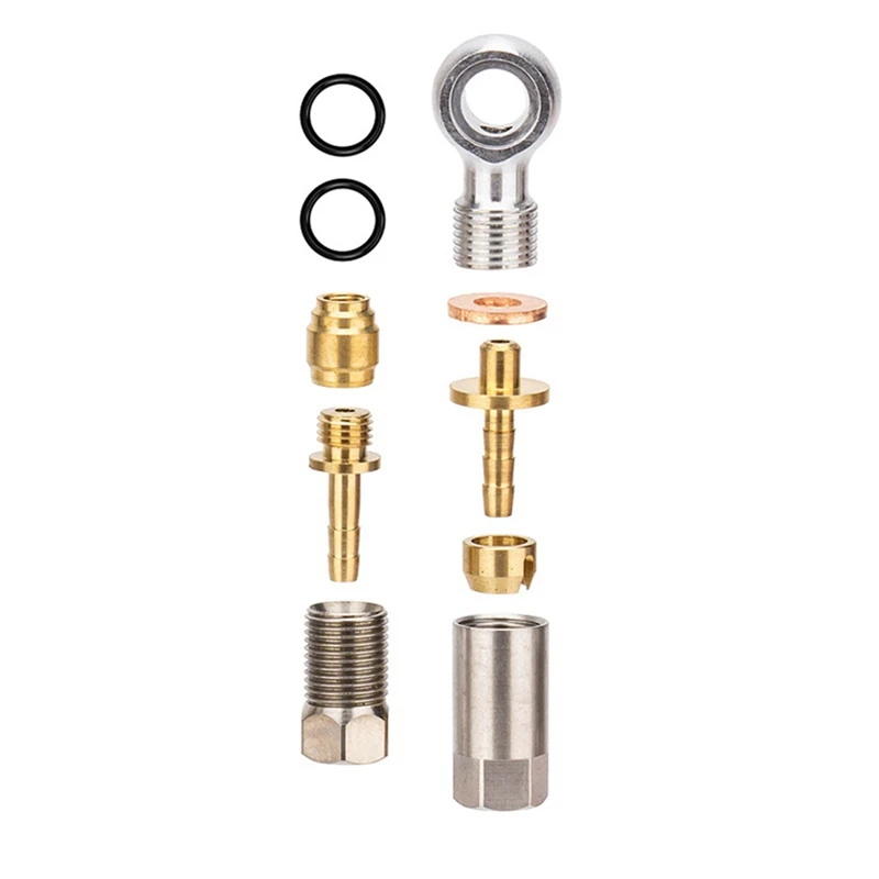 Bike Hydraulic Disc Brake Connector For Bicycle Brake Hose Kit With Olives& Sealing Ring&Oil Needle
Bike Hydraulic Disc Brake Connector For Bicycle Brake Hose Kit With Olives& Sealing Ring&Oil Needle