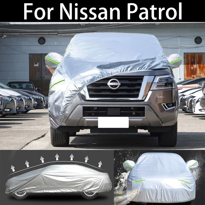 For Nissan Patrol car Cover Dustproof Outdoor Indoor UV Snow Resistant Sun rain Protection waterproof hail cover for car
For Nissan Patrol car Cover Dustproof Outdoor Indoor UV Snow Resistant Sun rain Protection waterproof hail cover for car