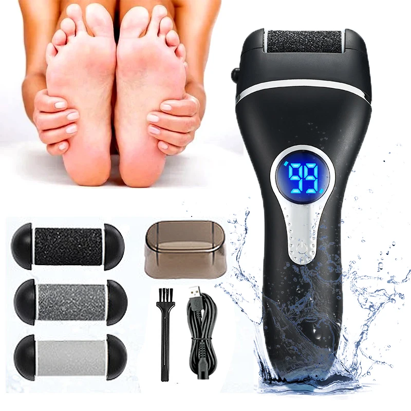 Rechargeable Electric Foot File Electric Pedicure Sander IPX7 Waterproof 2 Speeds Foot Callus Remover Feet Dead Skin Calluses
Rechargeable Electric Foot File Electric Pedicure Sander IPX7 Waterproof 2 Speeds Foot Callus Remover Feet Dead Skin Calluses