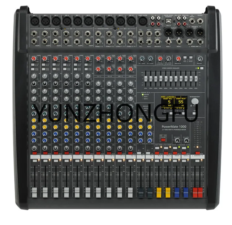 Top 5A 1:1 Quality Powermate 1000-3 PM 1000 Powermate 1000 PM 1000-3 Power Mixer 10 Channel 2*1000W 4 ohm Germany Original DSP
Top 5A 1:1 Quality Powermate 1000-3 PM 1000 Powermate 1000 PM 1000-3 Power Mixer 10 Channel 2*1000W 4 ohm Germany Original DSP